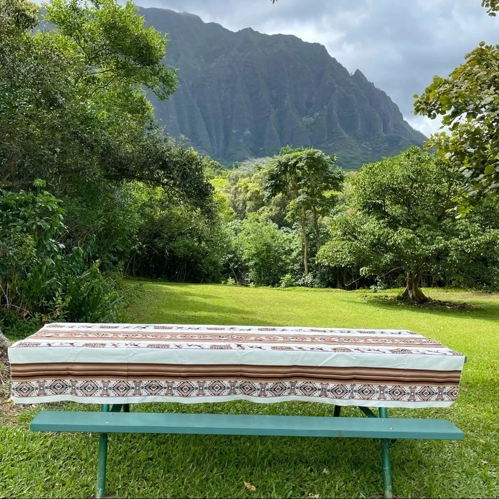 Vintage Tablecloth and Placemats Set Costa Rica or Peru